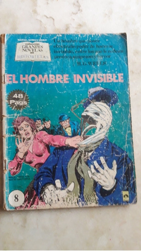 Revista Historieta,comic,el Hombre Invisible,marvel, 1978