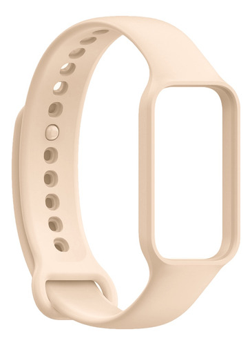 Pulseira De Silicone Colorida Para Xiaomi Mi Band 8 Active Cor Rosa