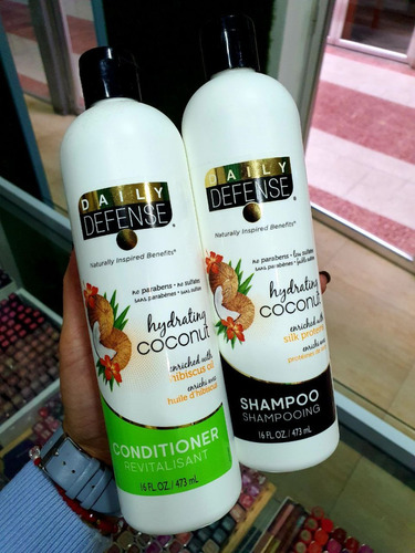 Set De Shampoo+ Acondicionador Daily Defense 100% Original