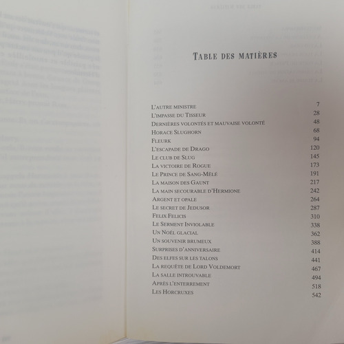 Harry Potter 6 Et Le Prince De Sang Mele Rowling Gallimard