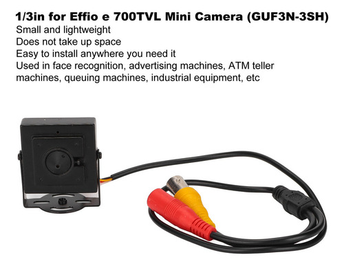 Minimódulo De Cámara En Miniatura, Lente De 3.6 Mm, 700 Tvl,