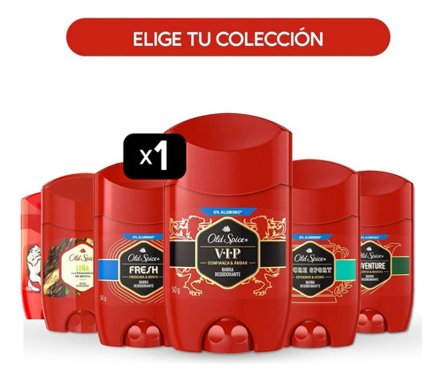 Old Spice Vip Desodorante En Barra Para Hombre X 50gr Fragancia Masculina