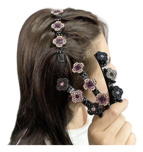 Pinzas Para El Pelo P Con Piedras De Cristal Brillantes Tren