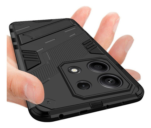 For Xiaomi Redmi Note 13 4g Rugged Hard Lens Protector Case