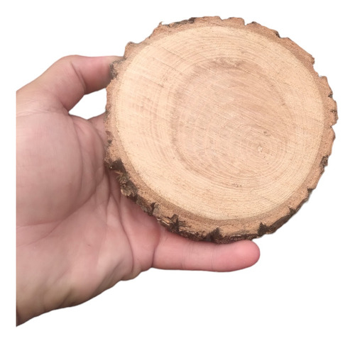 Rodajas De Madera Para Souvenirs (12-13cm) X 10 Unidades