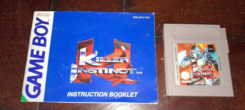 Juego Killer Instinct Con Manual Para Game Boy/nintendo Uk