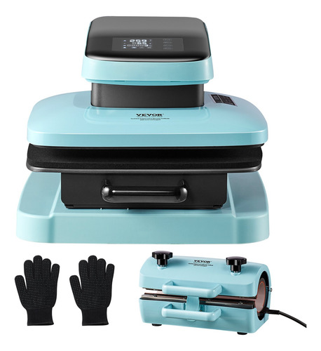 Kit Prensa De Sublimacion Calor 2 En 1 Y Prensa Para Tazas