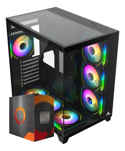 Pc Ryzen 7 5700g Ddr4 16gb Radeon Rx 6600 1tb Cube Xl Rgb Ag