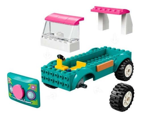 Set de construcción Lego Friends Juice truck 103 piezas en caja