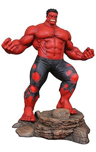 Maravilla Galeria Rojo Hulk Figura Exclusiva