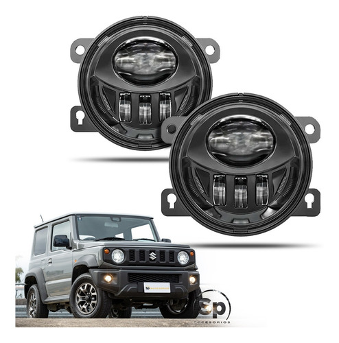 Faros Niebla Para Suzuki Jimny 2019+ Luz Led