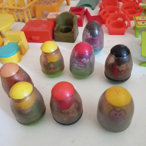 Fisher Price Little People Vintage Figura Weebles Cubicuates (Usado)