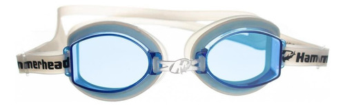 Óculos De Natação Vortex Series 4.0 Hammerhead Cor Azul/transparente
