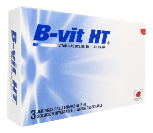 B-vit Complejo B Ampollas X 3 - Unidad a $89500