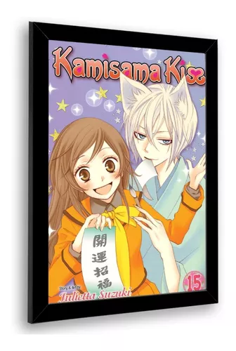 Quadro Decorativo Kamisama Kiss Anime Com Moldura 23x33cm