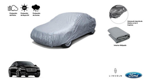 Forro C Broche Impermeable Afelpada Lincoln Mkz 2019