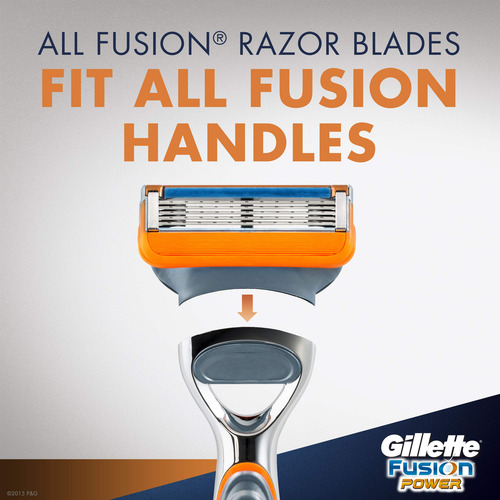 Recambios Para Cuchillas De Afeitar Gillette Fusion Power Pa