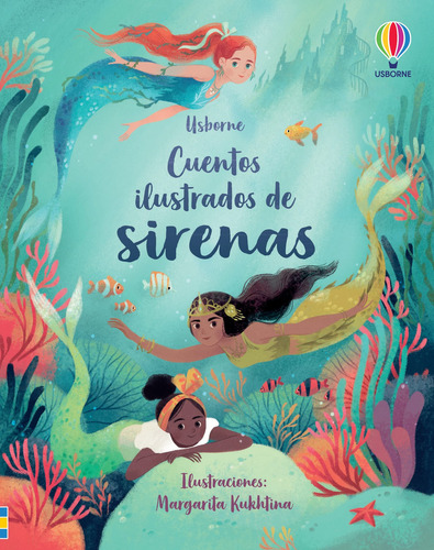 Cuentos Ilustrados De Sirenas, De Cook, Lan. Editorial Usborne, Tapa Dura En Español