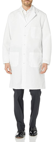 Bata De Laboratorio Médico Para Hombres Red Kap, Blanca, Peq