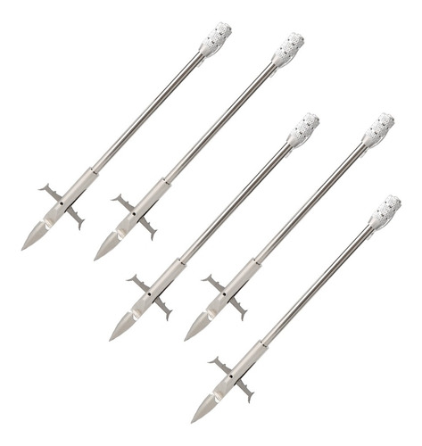 Tirachinas De Pesca Con Arco De Acero Inoxidable 5pcs