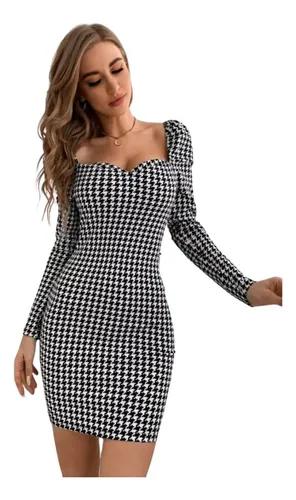 comprar Vestido Corto Ajustado Ideal Otoño Invierno Bucaneras I109