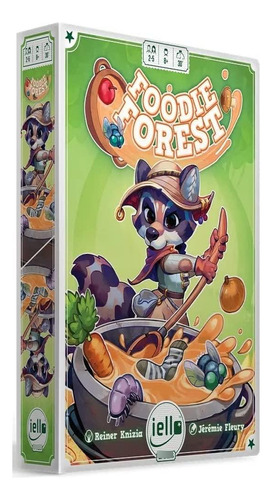 Juego De Cartas Foodie Forest Temática Animales 2 A 6 Jugado