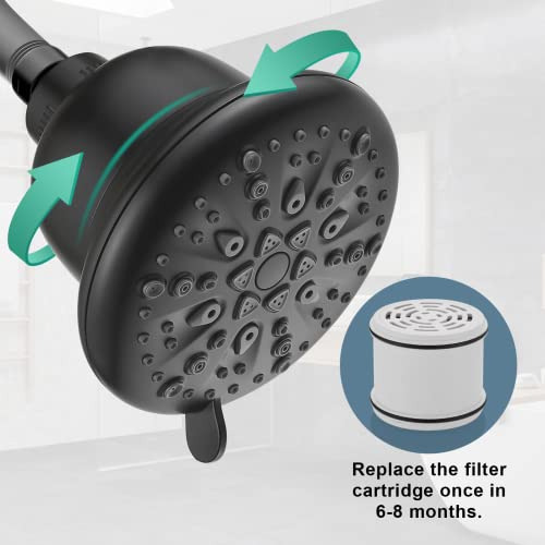 Cabezal De Ducha Filtrado, Cobbe High Pressure, Muestra 7 Mo