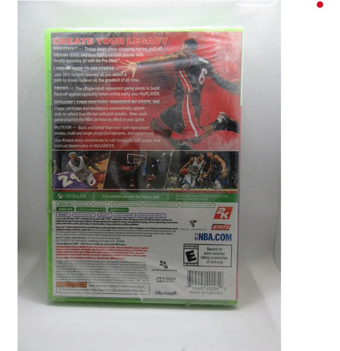 Nba 2k14 Xbox 360 Nuevo (Usado)