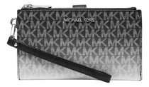 Comprar Cartera Michael Kors Shell Mujer Jet Set Large Original Negro Monograma