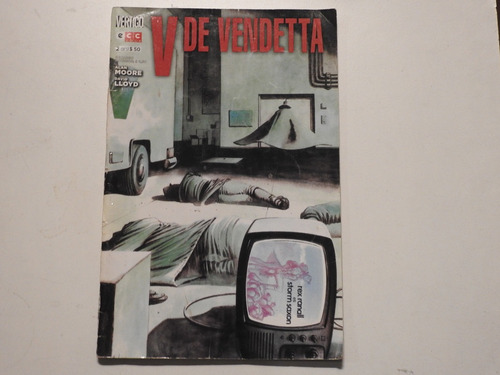 V De Vendetta, Revista Numero 2 - Moore Lloyd- L466