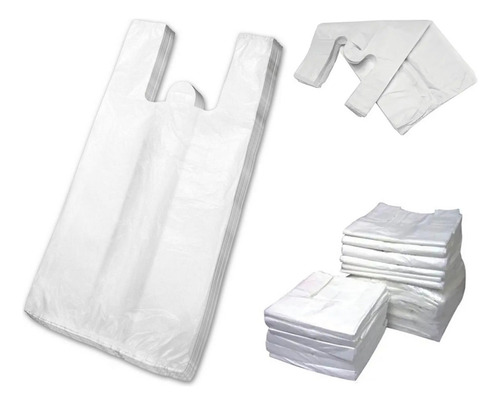 Sacola Plastica 30x45 Pacote Com 1000 Unidades 15 Micras