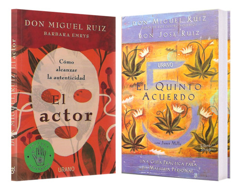 El Actor + El Quinto Acuerdo Pack 2 Libros