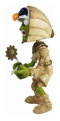Plantas Vs Zombies Figura Zombie Faraon Luz Led 25cm