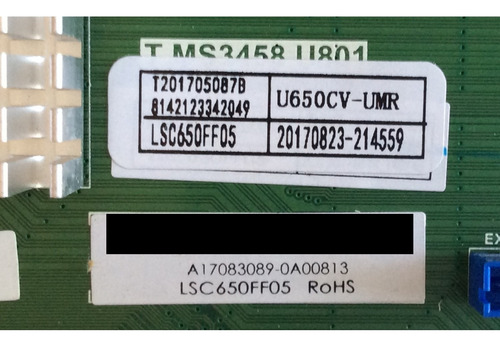 Main Sceptre 8142123342049 Lsc650ff05 V65 Sxtv58da (Usado)