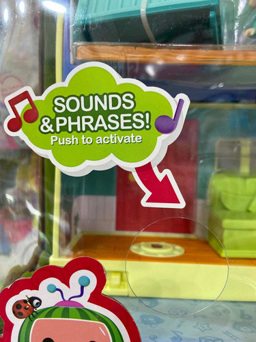 Imagen 5 de 5 de Casa Cocomelon Interactiva 11 Piezas Tienda Física