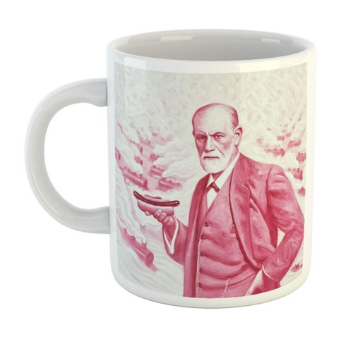 Taza De Plastico Psicologia Punk Freud Pancho Hot Dog