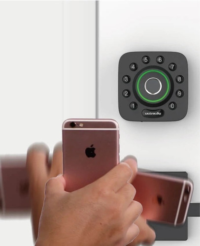Combo Ubolt Pro + Bridge Cerrojo Biometrico Huella Wi-fi