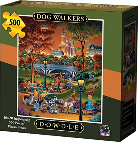 Rompecabezas Dowdle - Paseadores De Perros - 500 Piezas