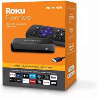 Roku Premier Smart Tv 4k Hdr Hdmi Netflix Streaming C/remoto