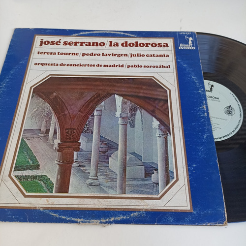 Jose Serrano La Dolorosa Lp Vinil Orquesta De Conciertos M.