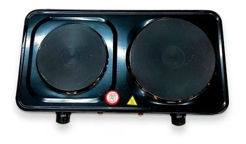 Anafe eléctrico Kushiro AEK-2500 negro 220V