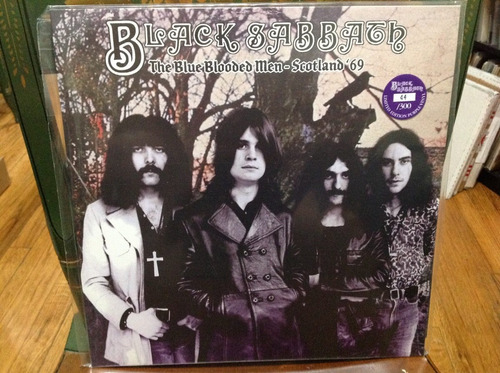Black Sabbath Live Scotland 69 Consola Vinilo Disco Mint