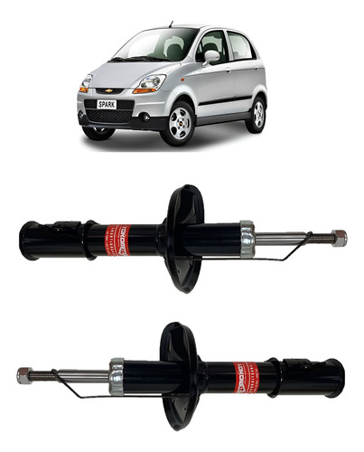 Par Amortiguador Delantero Para Chevrolet Spark Lt 2006-2016