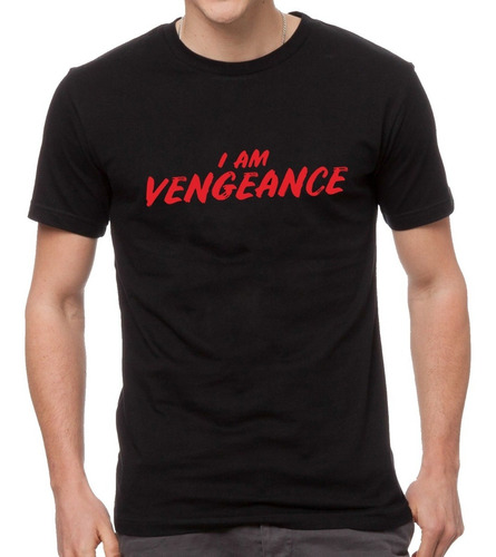 Remera The Batman I Am Vengeance Algodón Premium