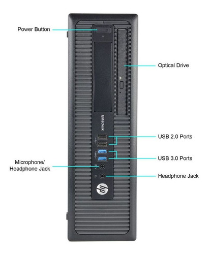 Computador Hp Elitedesk 800 Sff I7 4ª Geração 16gb 1tb