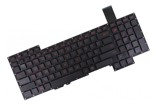 Compatível Com Asus G751j G751jl G751jm G751jt Eua Inglês