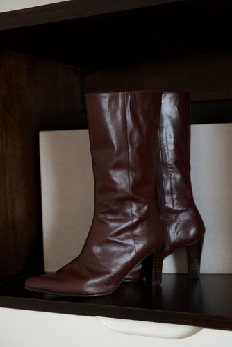 Botas De Cuero - Excelente Calidad - Nº 38