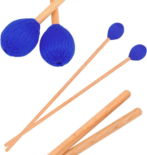 Juego De Mazos De Marimba Y Mazos De Timbales Estuche -...
