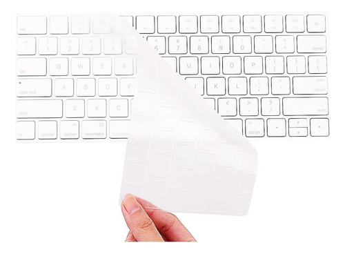 Funda De Teclado  Wireless   Keyboard  Thin Clear Soft ...