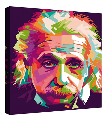 Cuadro Decorativo Canvas Moderno Albert Einstein 2
